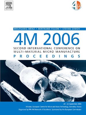 cover image of 4M 2006--Second International Conference on Multi-Material Micro Manufacture